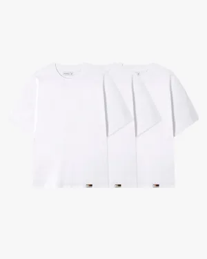 3 PACK BASIC TEE WHITE