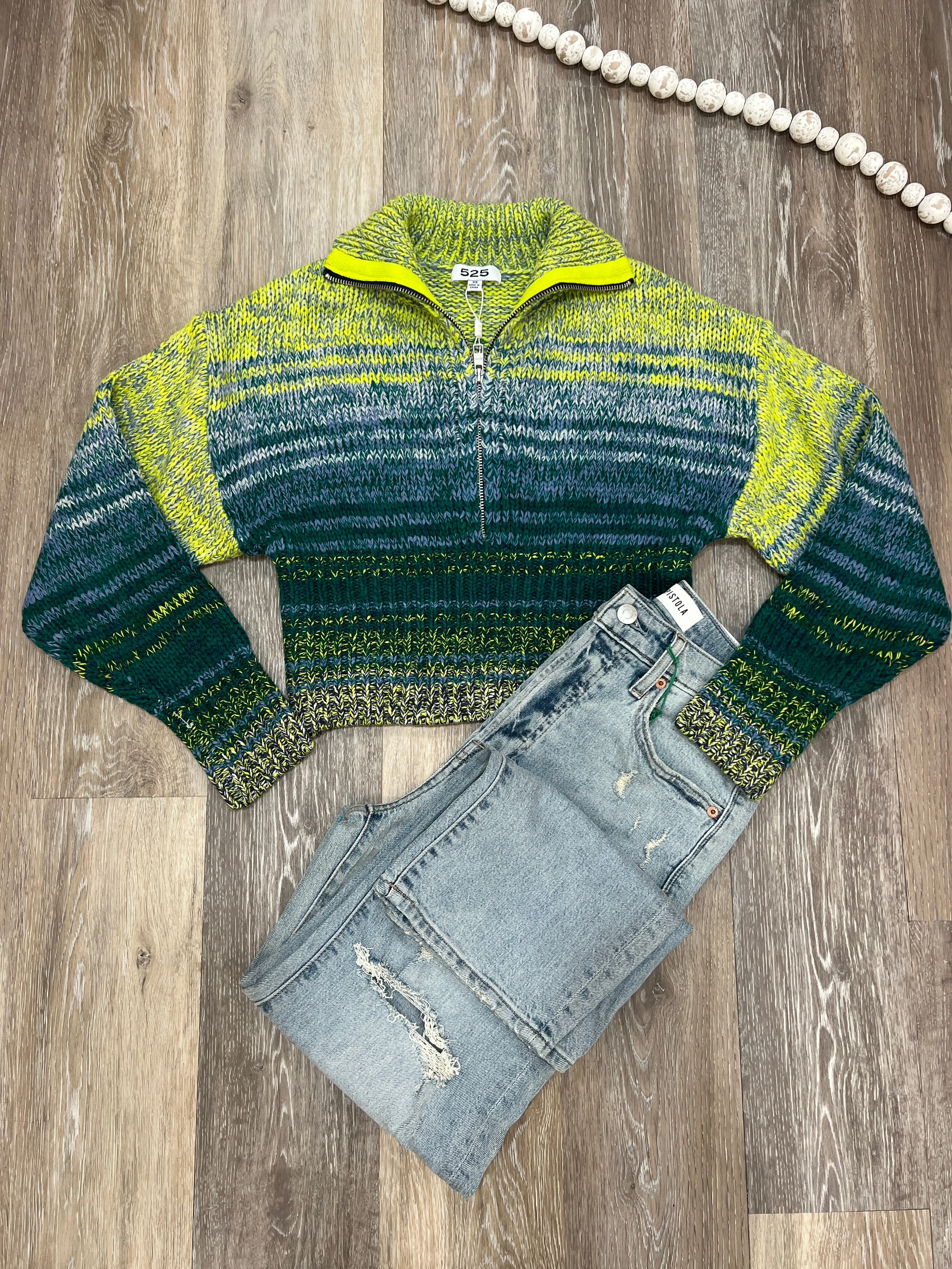 AME Alexa Multi Color Sweater