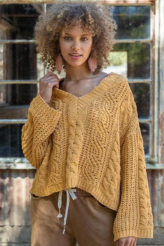 Besso Cable Knit Sweater