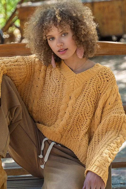 Besso Cable Knit Sweater