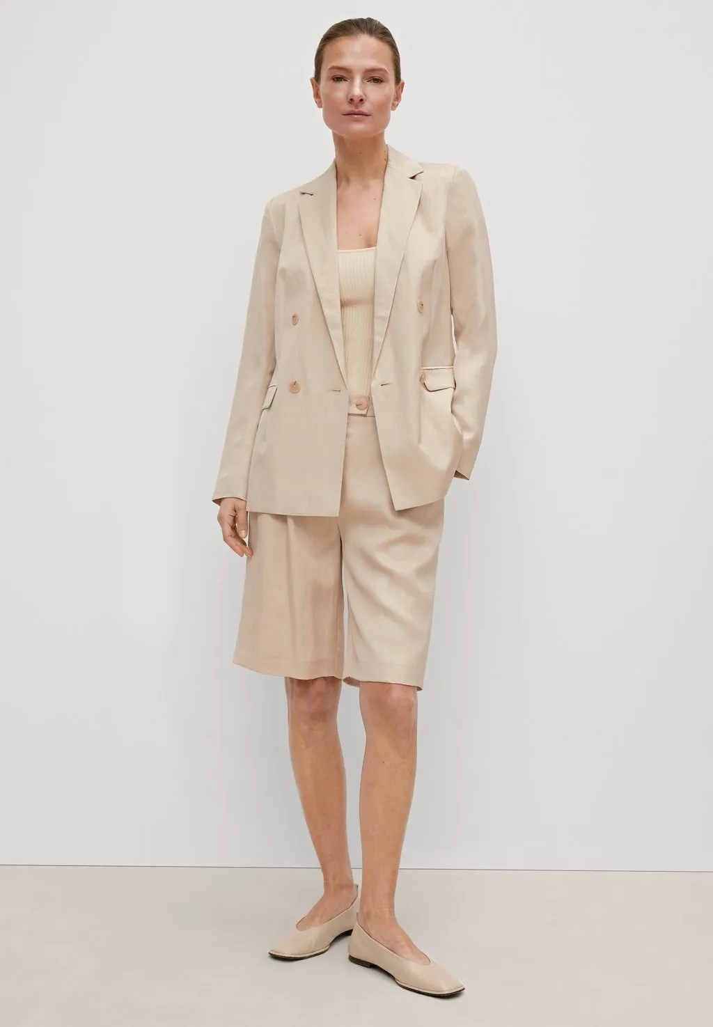 Blazer comma, beige