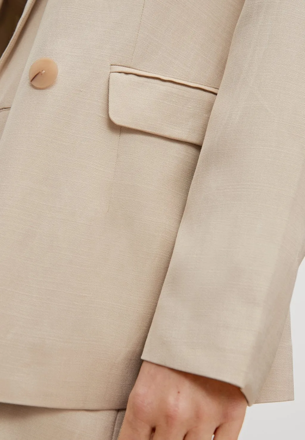 Blazer comma, beige