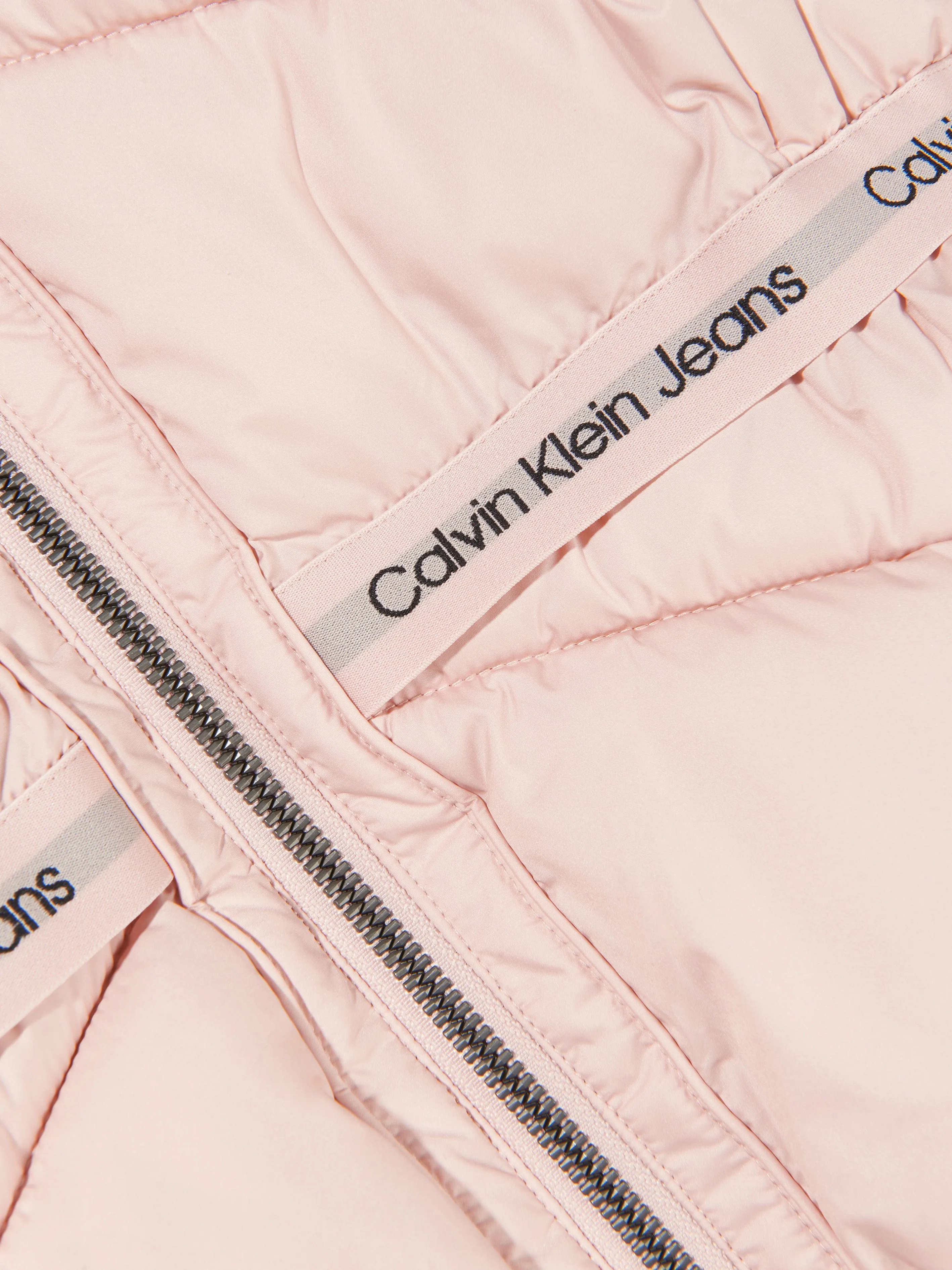 Calvin Klein Girls Logo Tape Light Jacket