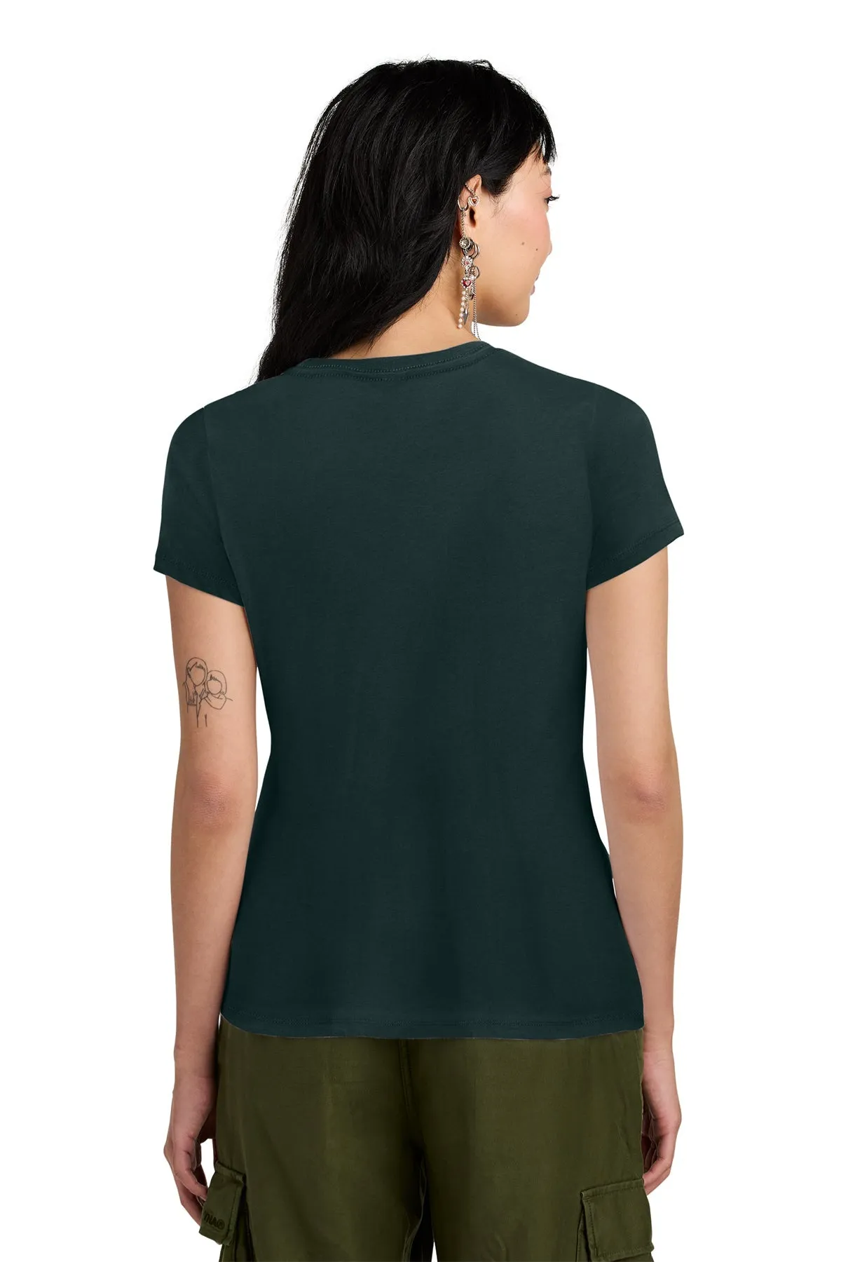 District Women’s Perfect Weight Custom Tees, Rainforest