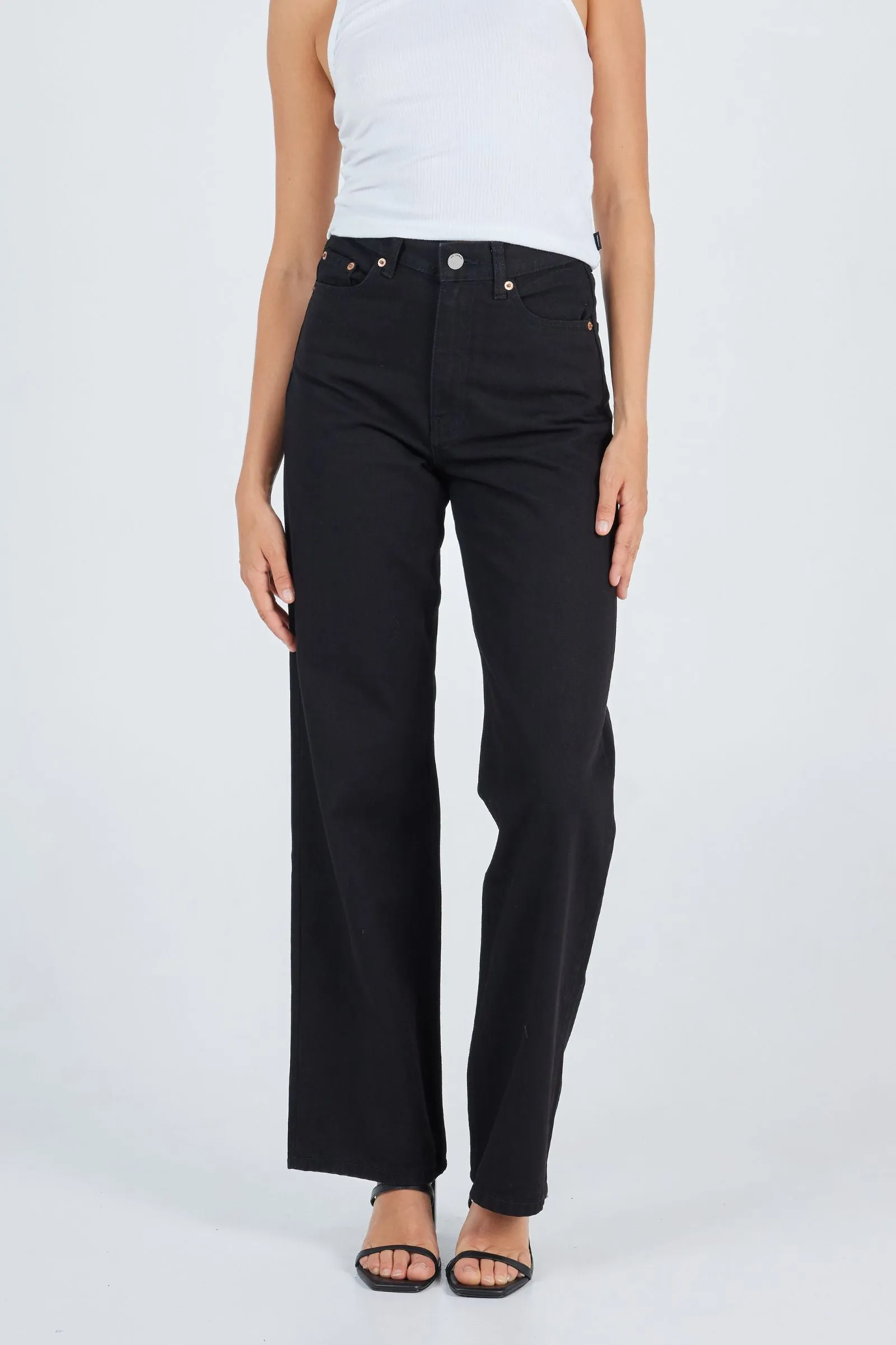 Echo Straight Jeans - Black