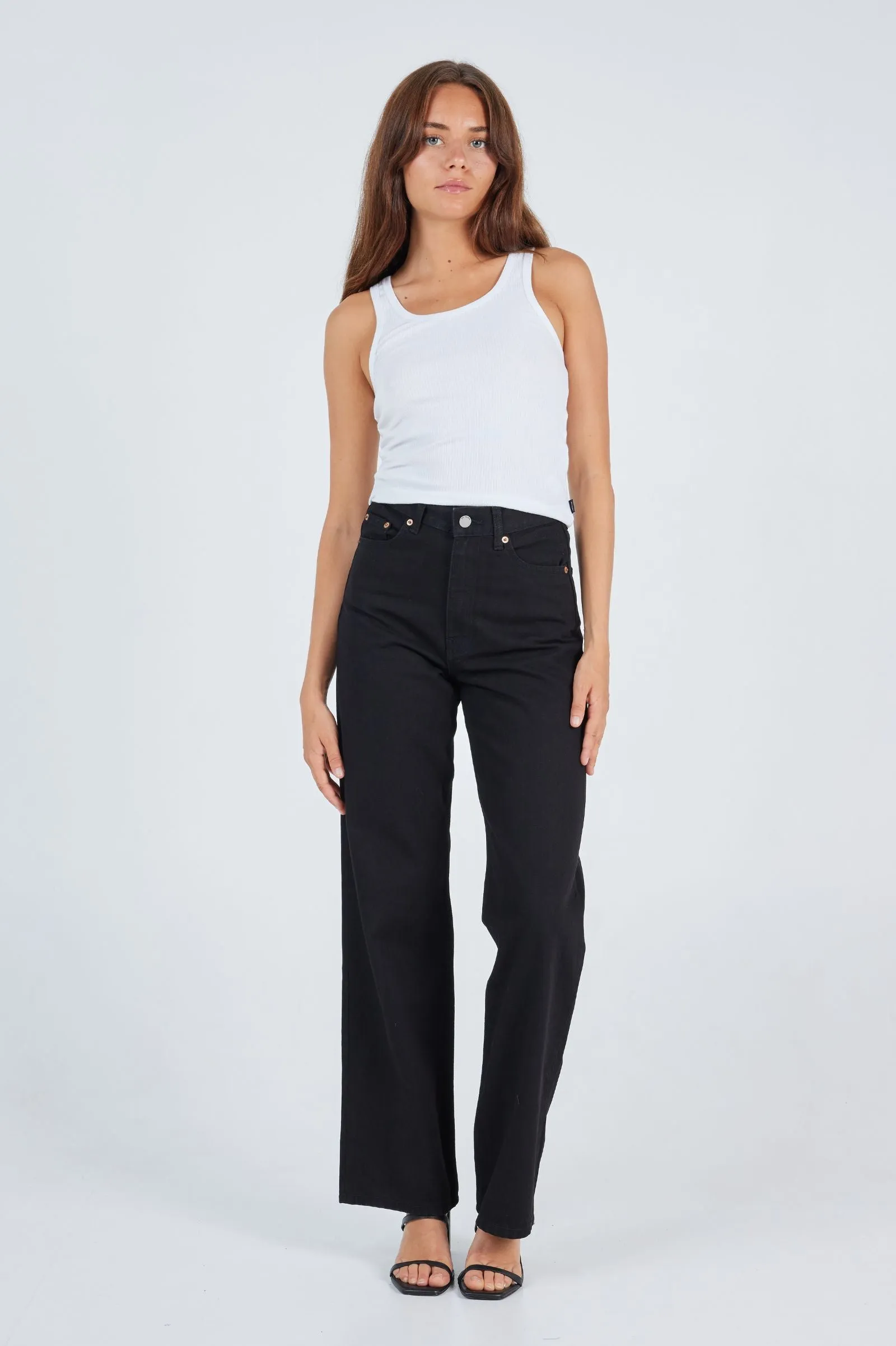 Echo Straight Jeans - Black