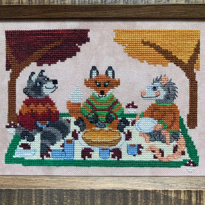 Fall Feast - Ingleside Design Company - Cross Stitch Pattern