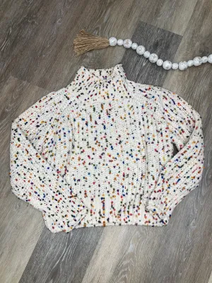 FLO Confetti Dot Chenille Sweater