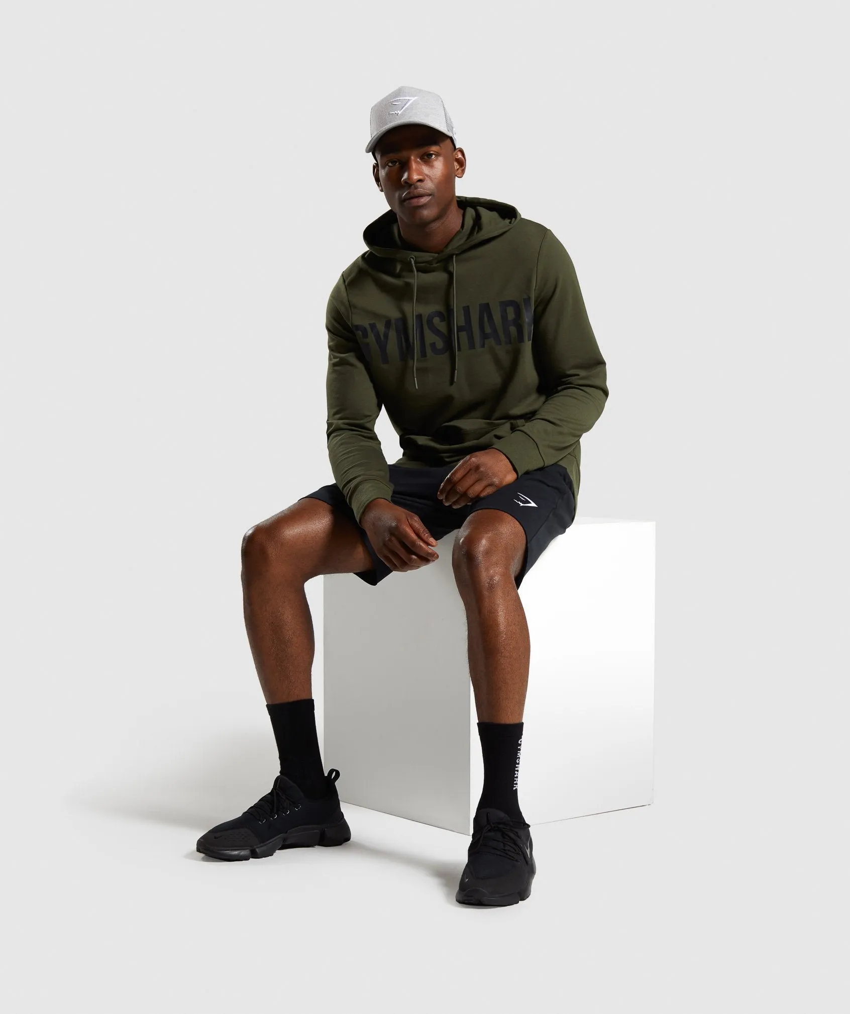 Gymshark Bold Hoodie - Dark Green