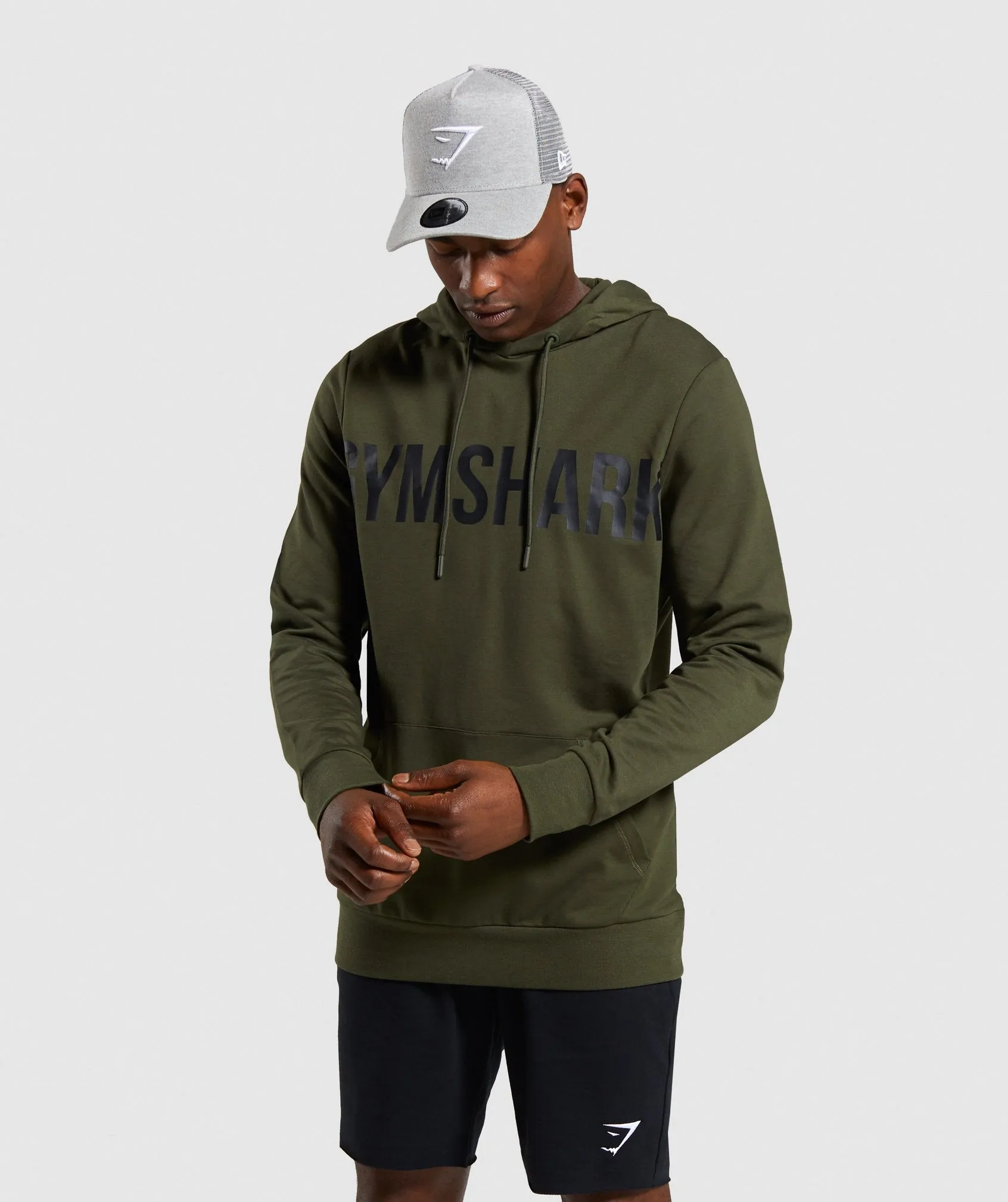 Gymshark Bold Hoodie - Dark Green