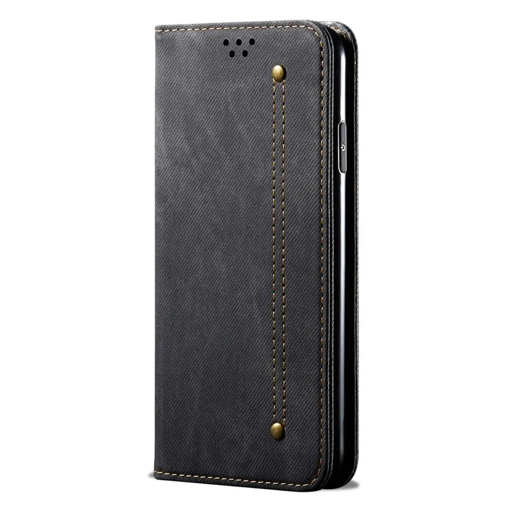 Jeans Xiaomi 12X / 12 Flip case - Black