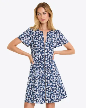 Mae Love Circle Dress in Blue Floral