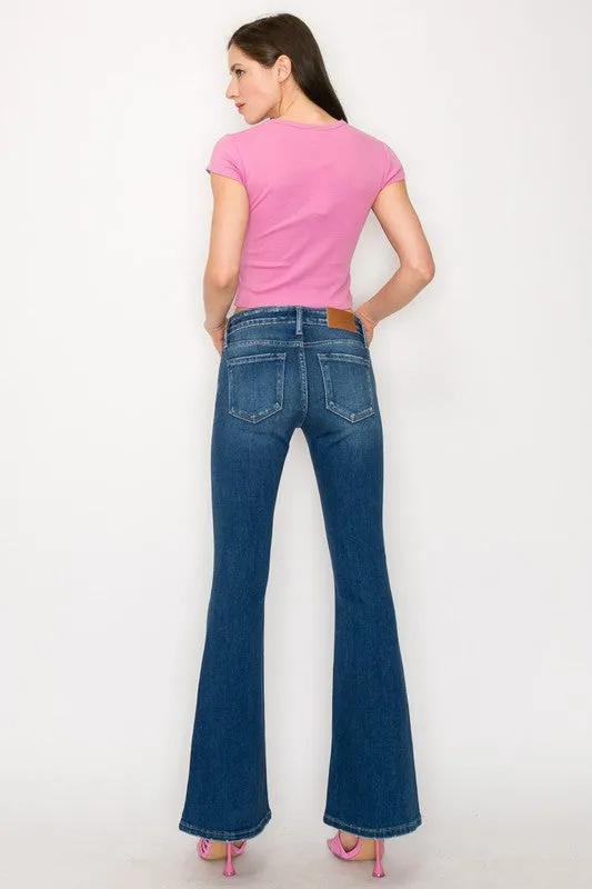 Margaret Low Rise Stretch Vintage Flare Jeans