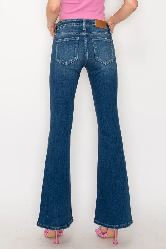 Margaret Low Rise Stretch Vintage Flare Jeans