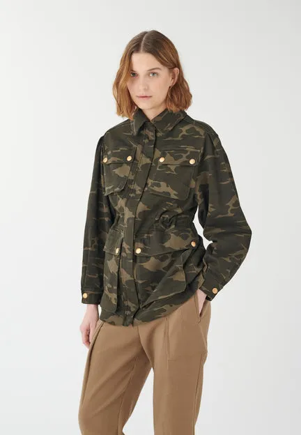 Minna Camo Pine Jacket