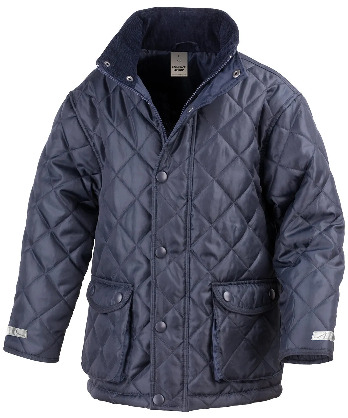 Navy - Junior urban Cheltenham jacket