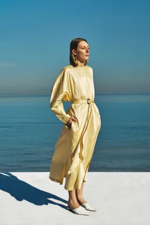 Nevada Silk Kaftan Dress