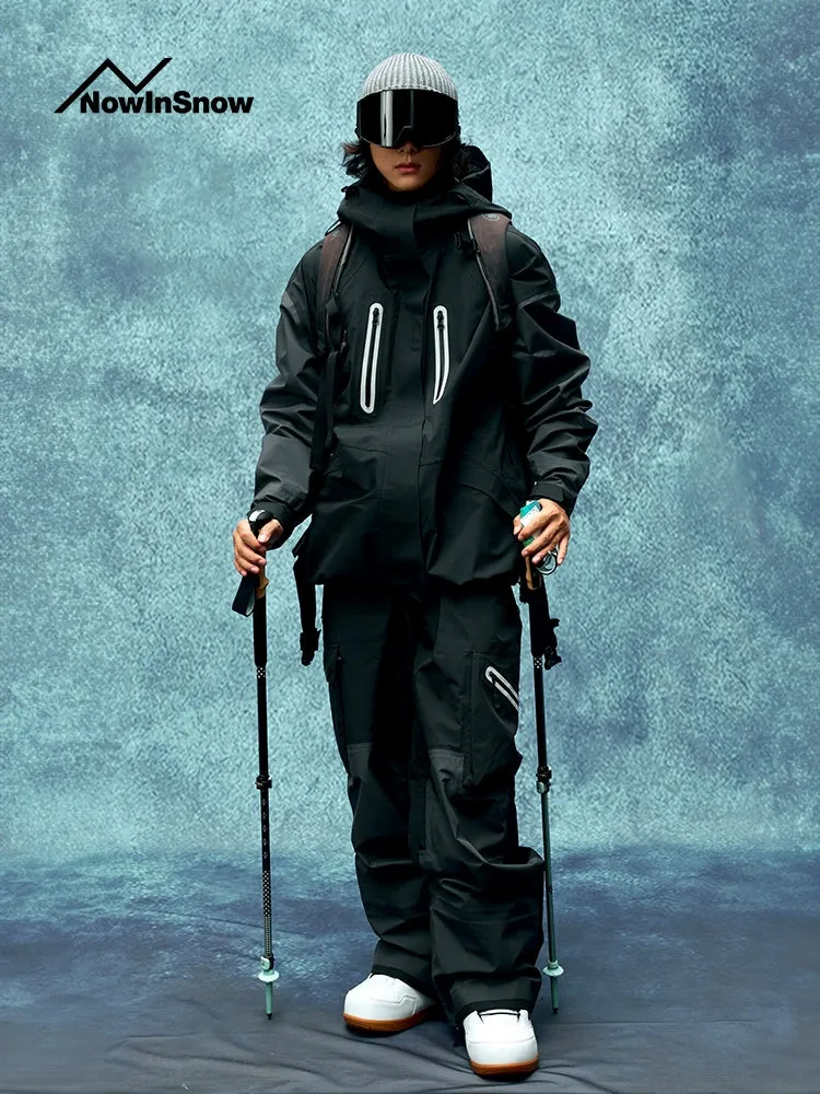 New Drop NIS Toraydelfy 3L Professional Snowboarding Jacket and Pants