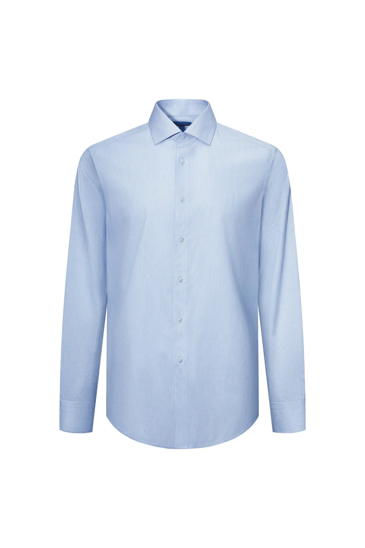 Non-Iron Cotton Stretch Smart Fit Stripe Shirt