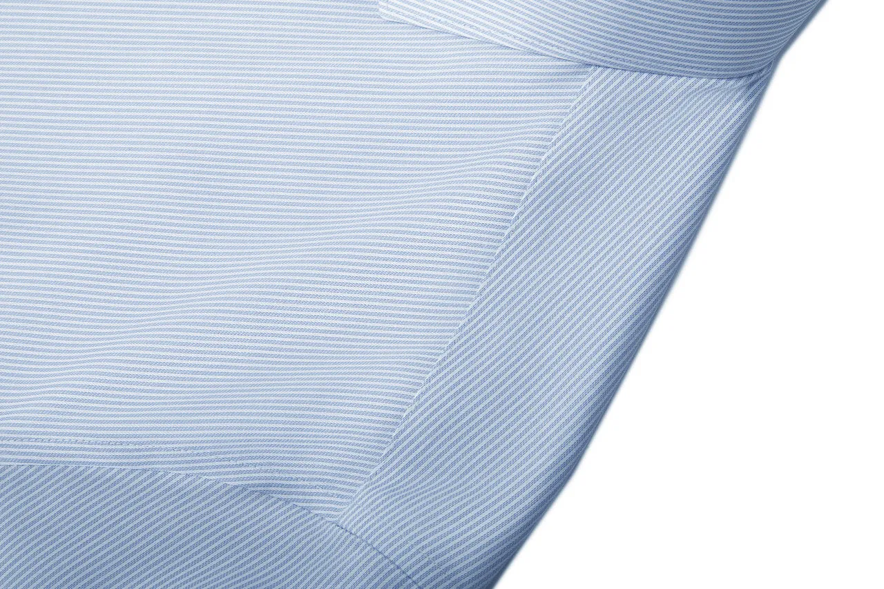 Non-Iron Cotton Stretch Smart Fit Stripe Shirt