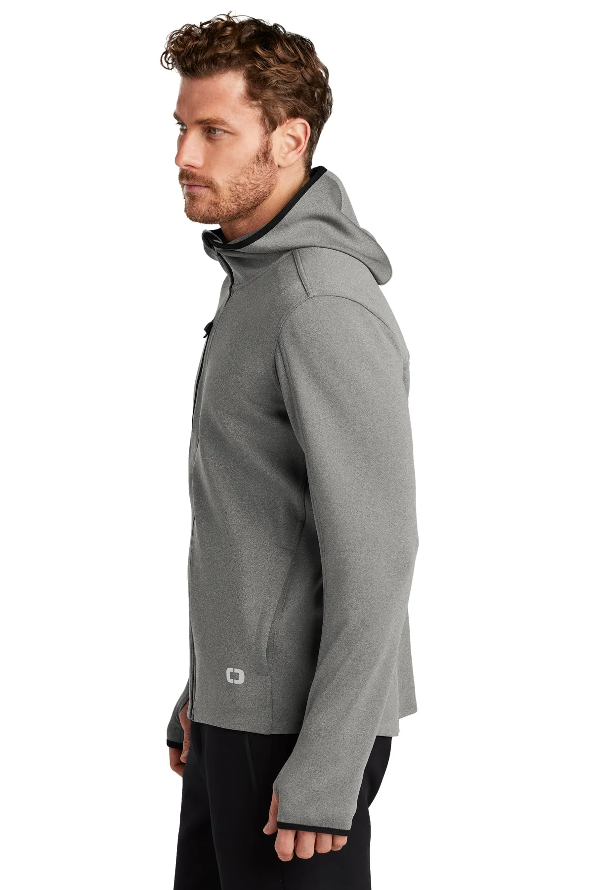 OGIO ENDURANCE Stealth Customized Jackets, Heather Grey