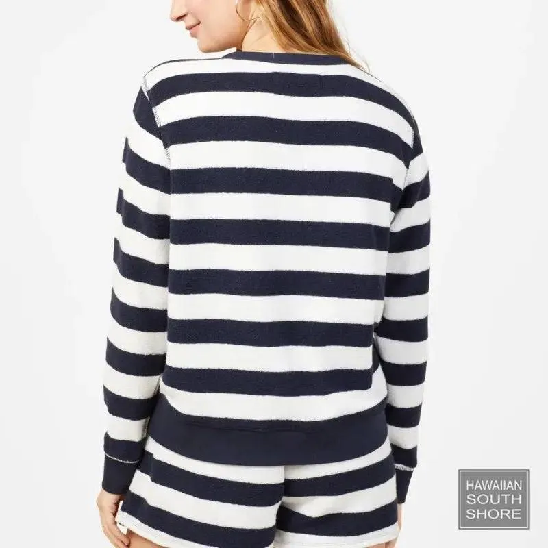 Outerknown Sweater Hightide XSmall-XLarge Night Salt Stripe