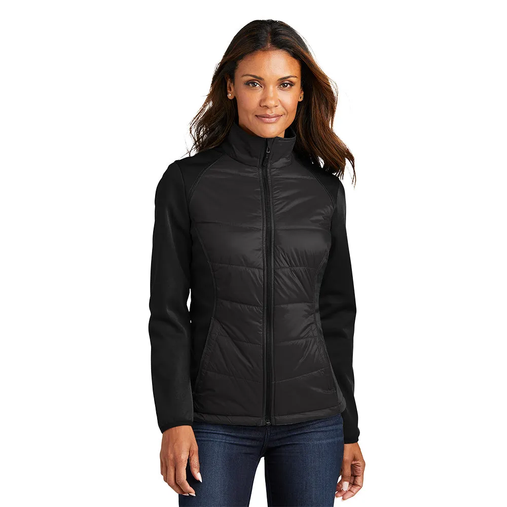 Port Authority® Women's Hybrid Soft Shell Jacket - Deep Black