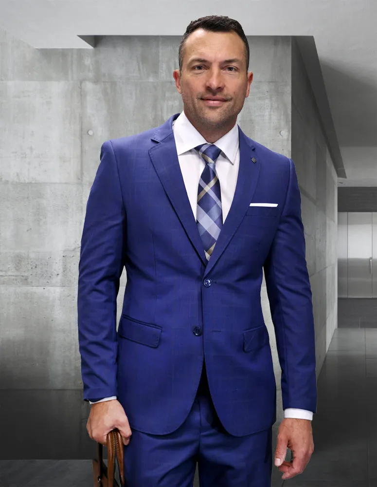 PRITCHARD 2 PC INDIGO MODERN FIT SUIT