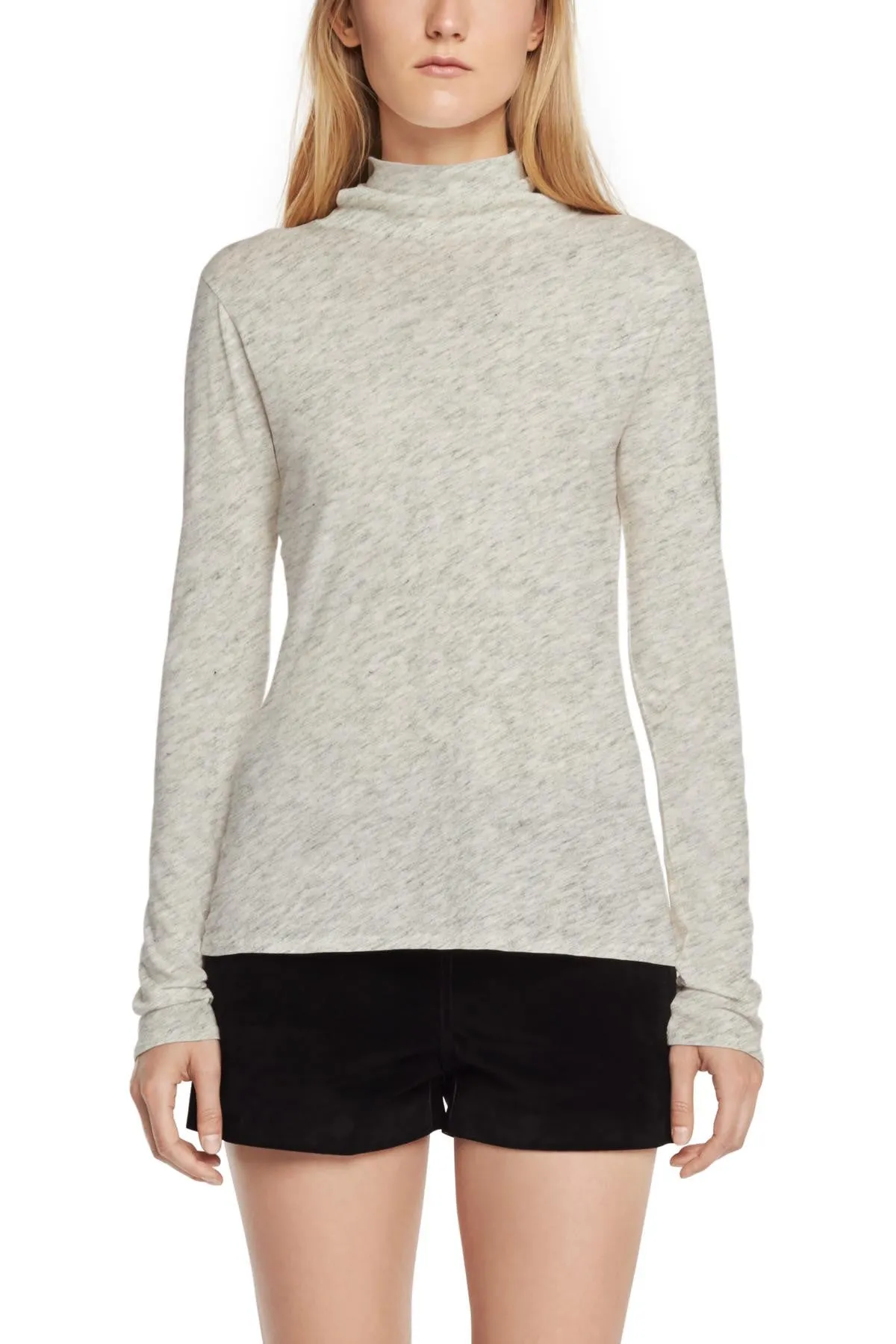 Rag & Bone- Base Turtleneck Heather Grey