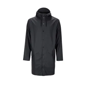 Rains Long Jacket Black Small