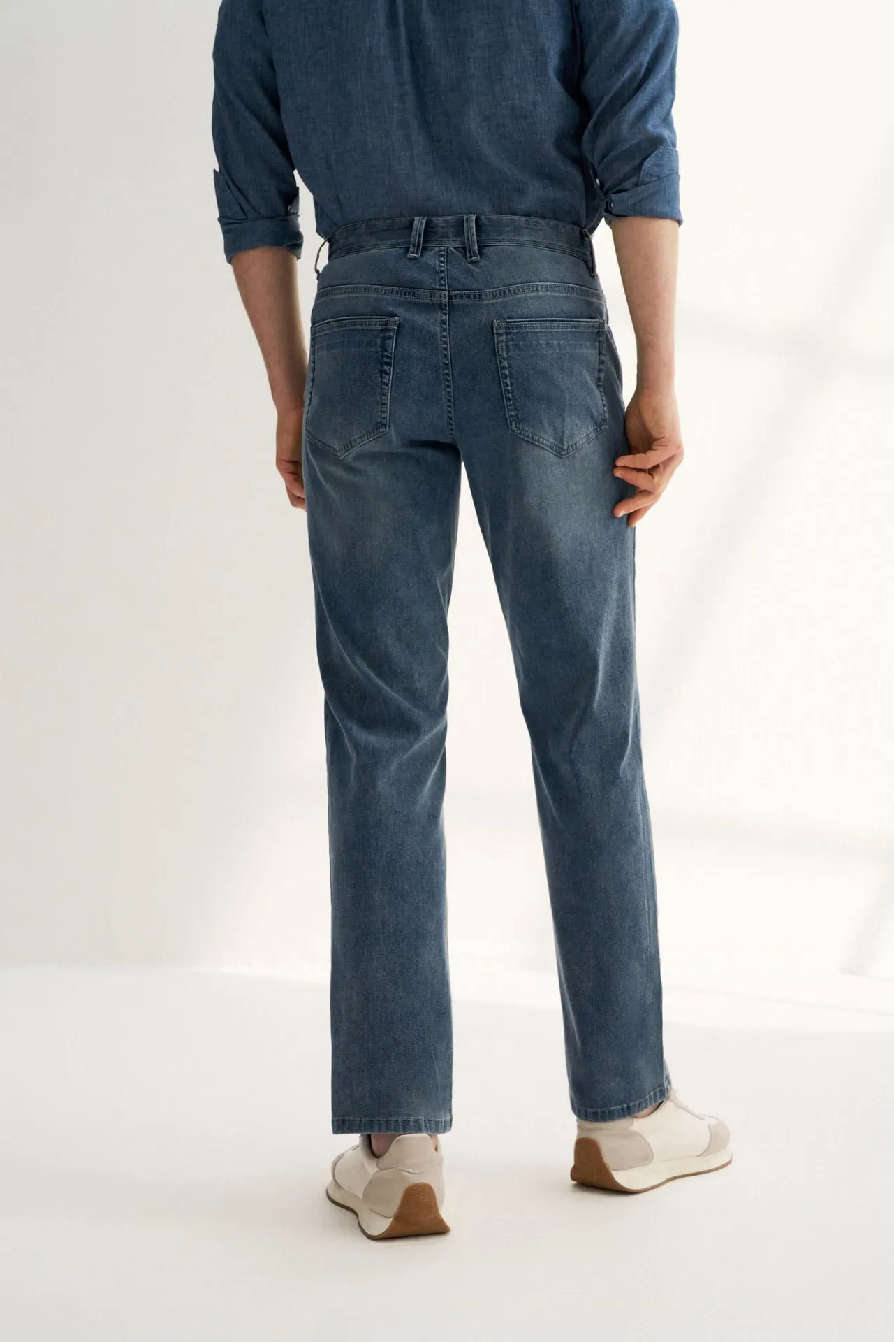 Soft Touch High Stretch Jeans in Regular Fit