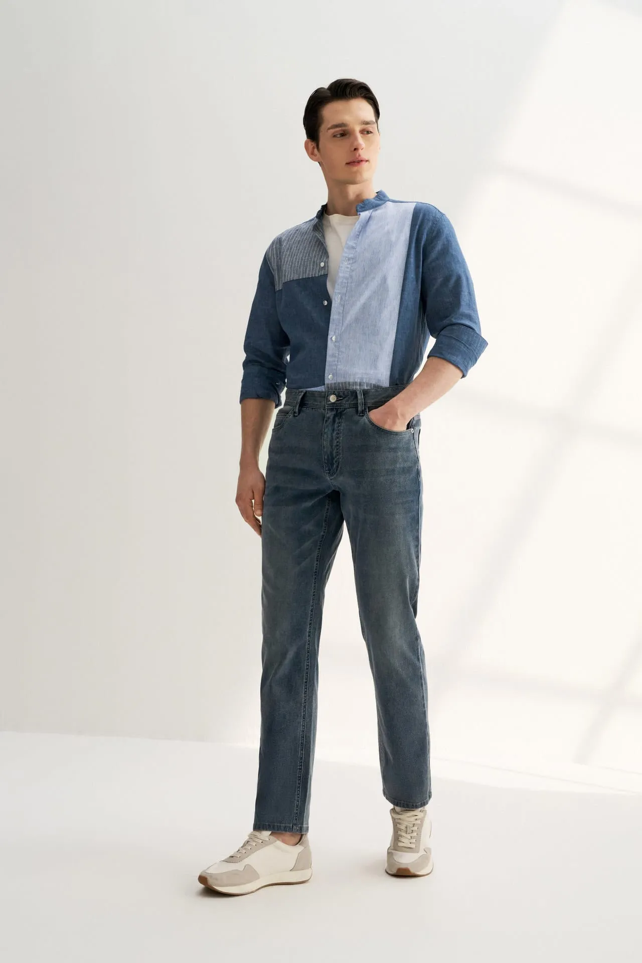 Soft Touch High Stretch Jeans in Regular Fit