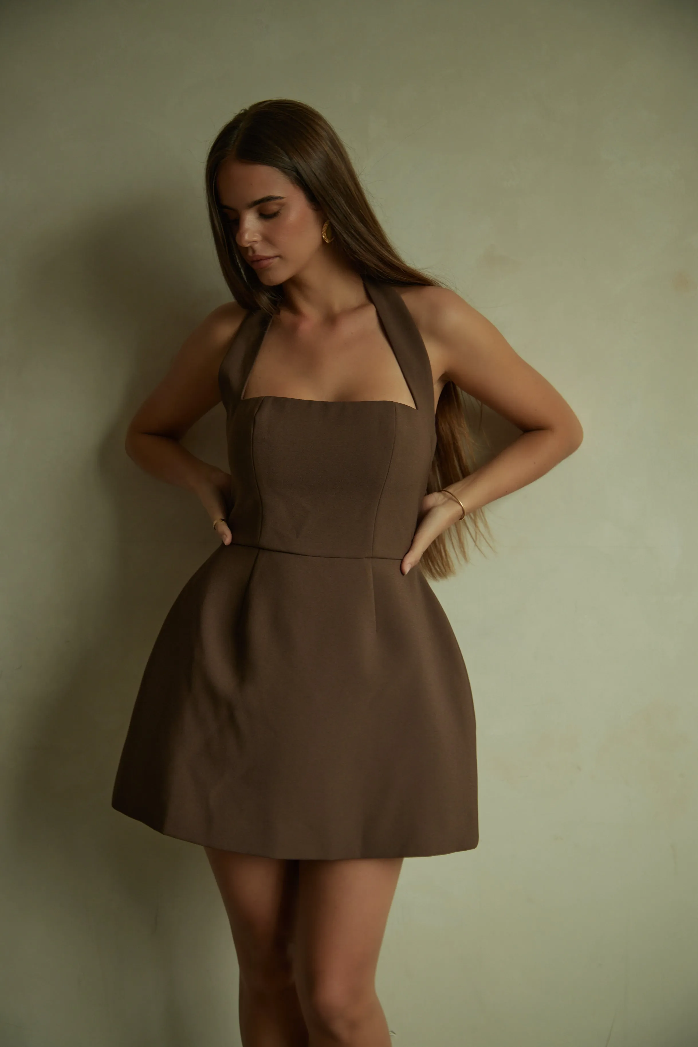 The Ultimate Muse Structured Mini Dress