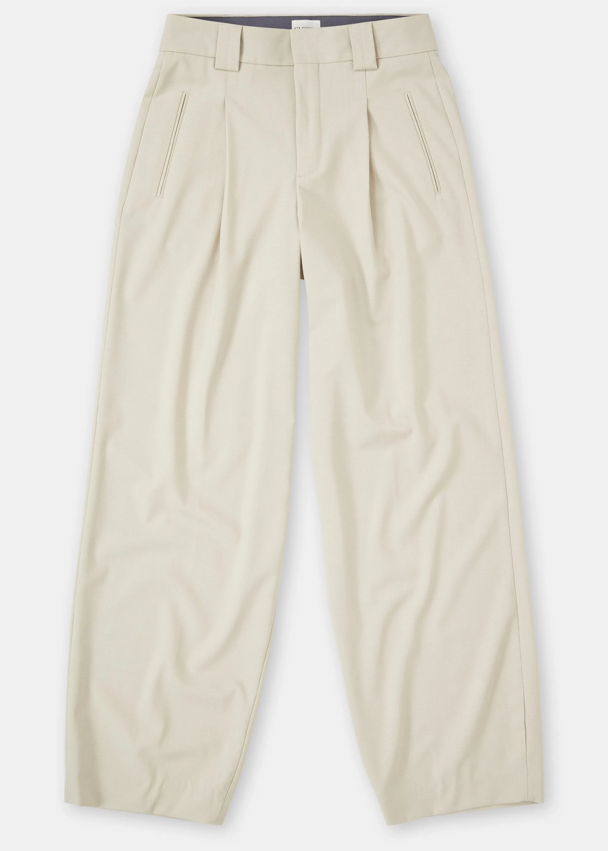 WENDLYN WIDE PANTS | SABBIA BEIGE